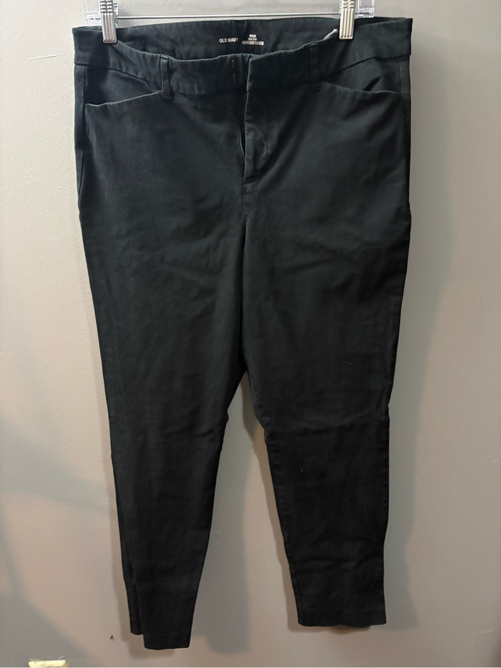 Old Navy Black Women's Stretch Chinos